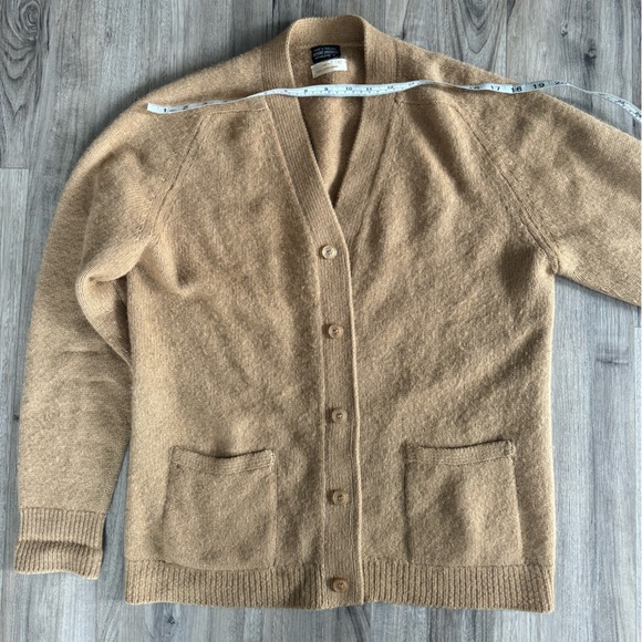 Vintage Brooks Brothers Camel Hair Cardigan - Picture 10 of 15